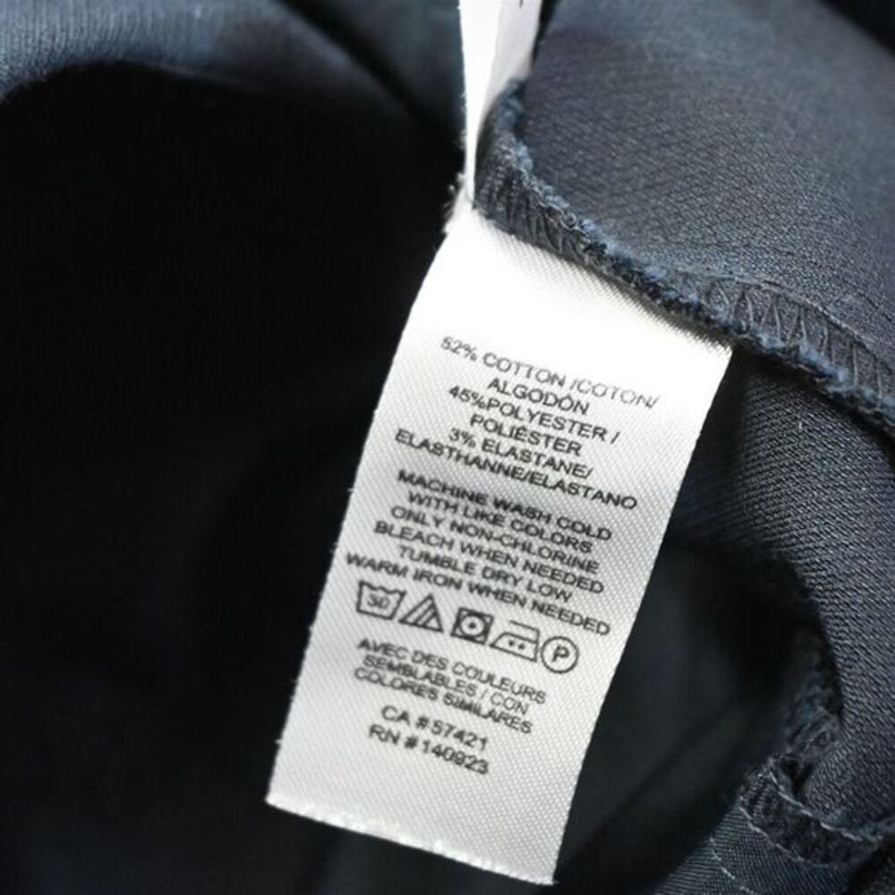 LOFT 14 Blue High‎ Waist Skinny Stretch WomensDress Pants - Picture 7 of 9